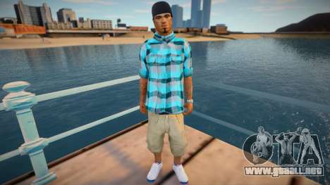 Cesar shirt style para GTA San Andreas