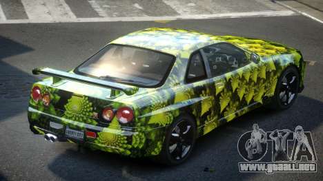 Nissan Skyline PSI R34 US S1 para GTA 4