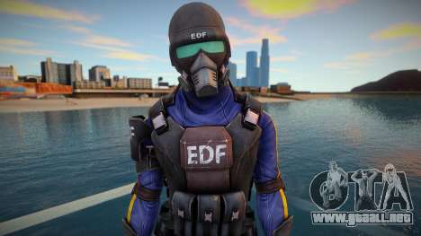 EDF Soldier para GTA San Andreas