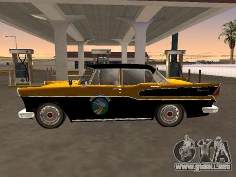 Simca Chambord 1957 Vigilante de carretera para GTA San Andreas