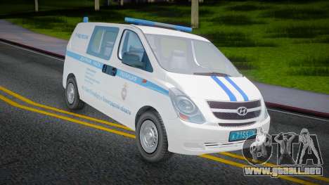 Hyundai H-1 Starex Policía del Ministerio del In para GTA San Andreas