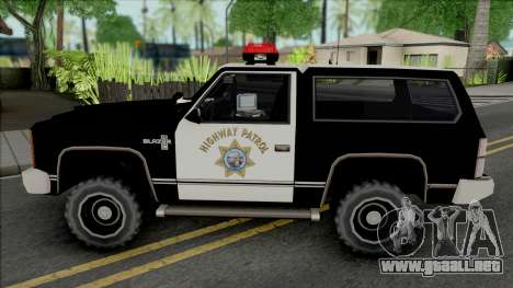 Police Ranger SAHP para GTA San Andreas