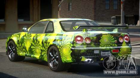 Nissan Skyline PSI R34 US S1 para GTA 4