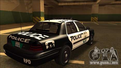 Ford Crown Victoria - Police (NFS Most Wanted) para GTA San Andreas