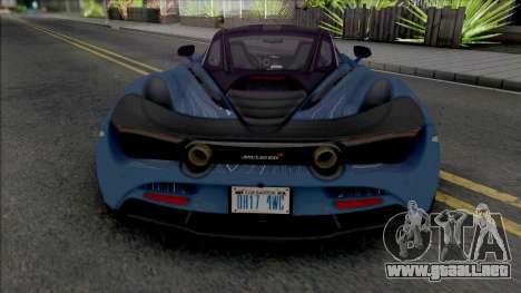 McLaren 720S Vorsteiner 2018 [HQ] para GTA San Andreas