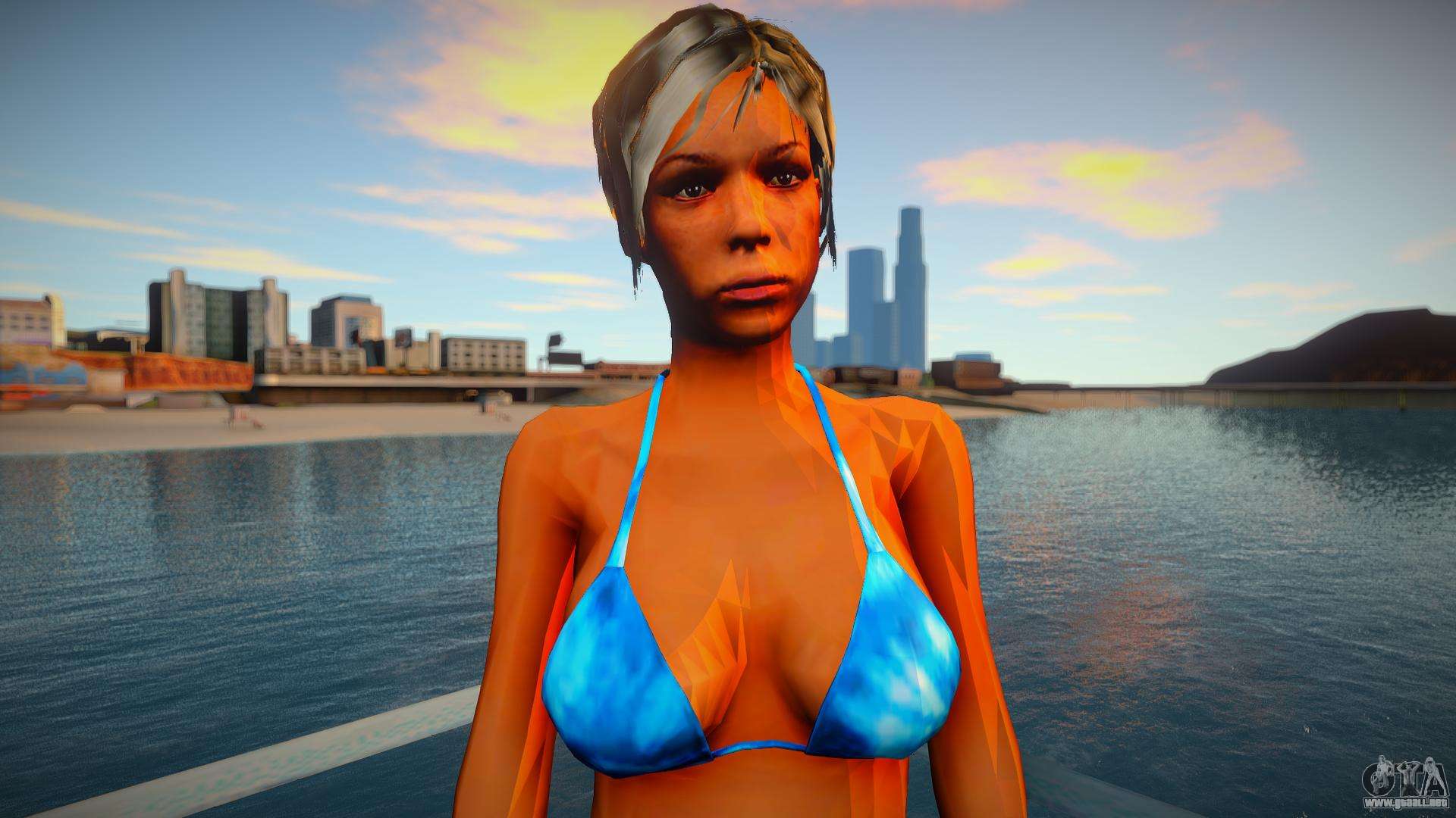 Bikini girl on gta 5 фото 39