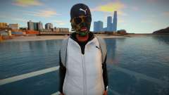 El tipo con la máscara con la mochila para GTA San Andreas