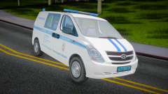 Hyundai H-1 Starex Policía del Ministerio del Interior ruso para GTA San Andreas