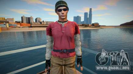 Chris de Resident Evil para GTA San Andreas