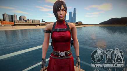 Ada Wong red short dress para GTA San Andreas