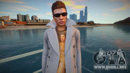 Amigo en un abrigo de DLC Dinero GTA Online para GTA San Andreas