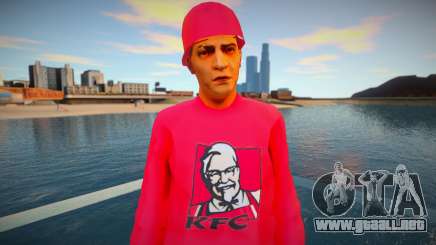 El tipo de la chaqueta roja para GTA San Andreas
