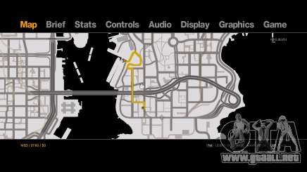 Old-Gen V Style Black on White Radar - Minimap para GTA 4