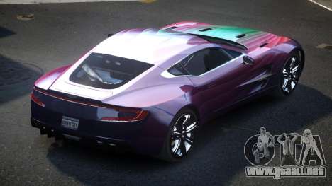 Aston Martin BS One-77 S1 para GTA 4