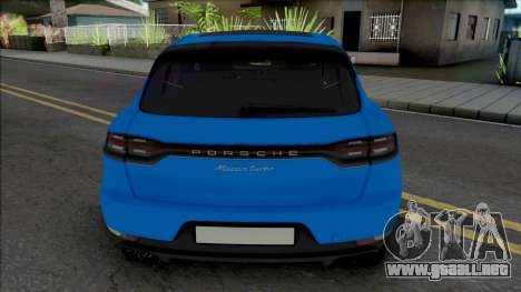 Porsche Macan Turbo Blue para GTA San Andreas