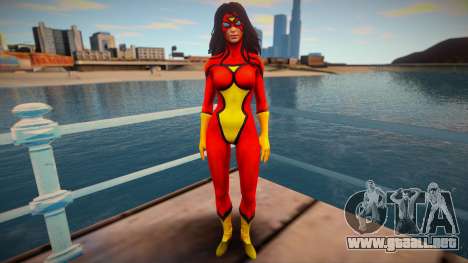 Spider-Woman (Jessica Drew) v1 para GTA San Andreas