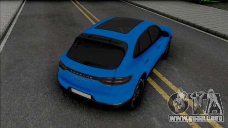 Porsche Macan Turbo Blue para GTA San Andreas