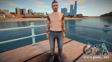 Dude 4 from DLC Lowriders 2015 GTA Online para GTA San Andreas