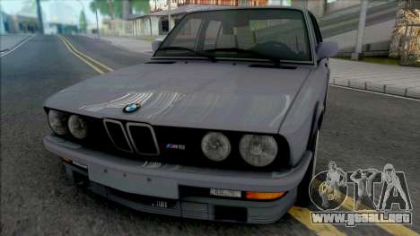 BMW M5 E28 [HQ] para GTA San Andreas