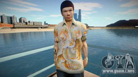 Yakuza skin para GTA San Andreas