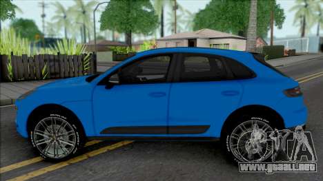 Porsche Macan Turbo Blue para GTA San Andreas