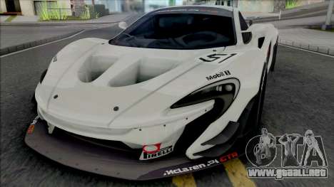 McLaren P1 GTR [HQ] para GTA San Andreas