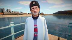 Científico ruso en tapón para los oídos para GTA San Andreas