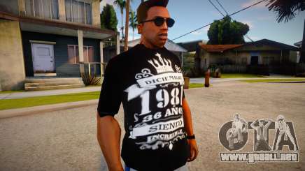 New T-Shirt - tshirtbobored para GTA San Andreas