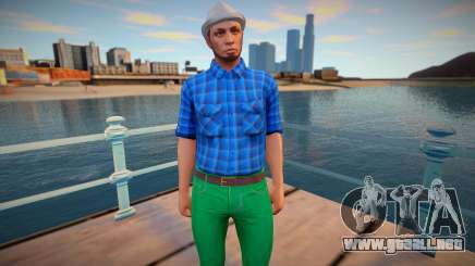 Dude 24 from GTA Online para GTA San Andreas