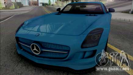 Mercedes-Benz SLS AMG Electric Drive 2013 para GTA San Andreas