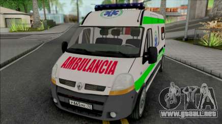 Renault Master Seme Ambulancia Paraguay para GTA San Andreas
