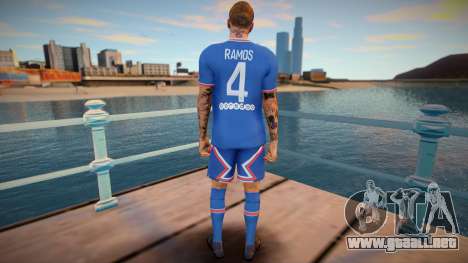 [PES 2021] Sergio Ramos in PSG para GTA San Andreas