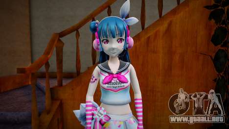 Yohanecheerleader - Amor vivir Aqours felicidad  para GTA San Andreas