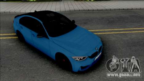 BMW F30 320d (M3 Style Bumpers) para GTA San Andreas