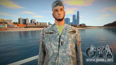 New skin Armenian soldier para GTA San Andreas
