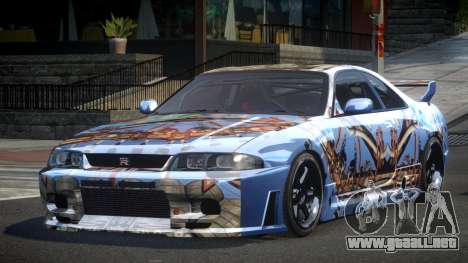 Nissan Skyline R33 Qz S10 para GTA 4