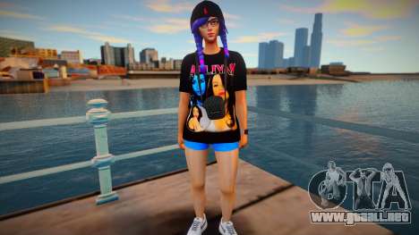 Fortnite - Splatterella Fashion Casual V2 para GTA San Andreas