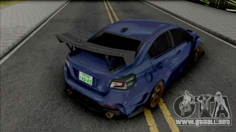 Subaru Impreza WRX STi Varis para GTA San Andreas