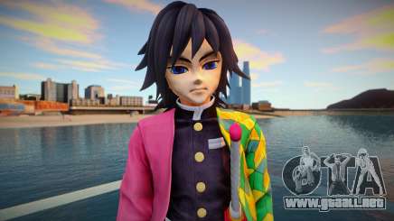 Giyu Tomioka Kimetsu no Yaiba para GTA San Andreas