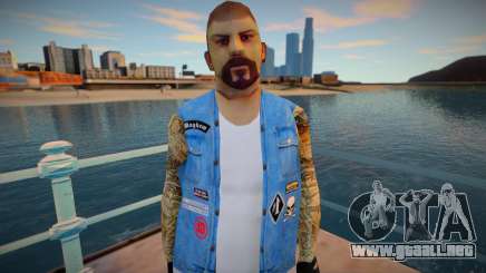 Pagans biker v6 para GTA San Andreas