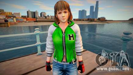 Dead Or Alive 5 - Hitomi (Costume 2) v2 para GTA San Andreas