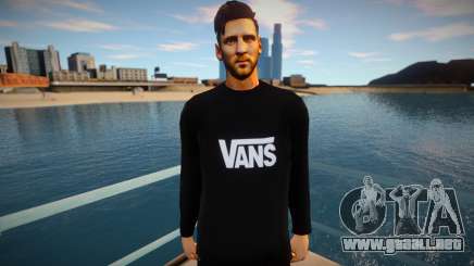 Messi in Vans para GTA San Andreas