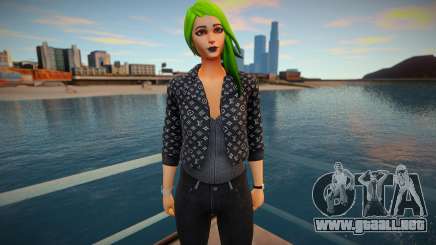 Fortnite - Toxin Fashion Casual V1 Jacket LV para GTA San Andreas