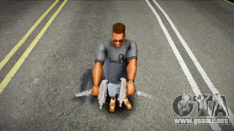 Remastered Micro Uzi para GTA San Andreas