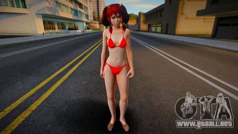 Kanna Normal Bikini para GTA San Andreas