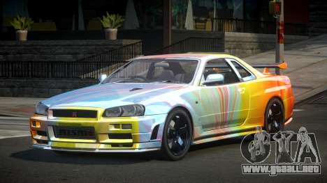 Nissan Skyline R34 GS-U S1 para GTA 4