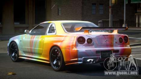 Nissan Skyline R34 GS-U S1 para GTA 4