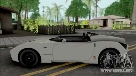 Spada Codatronca Barchetta 2011 para GTA San Andreas