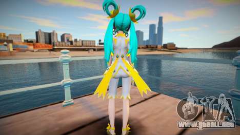 PDFT Hatsune Miku Fairy para GTA San Andreas