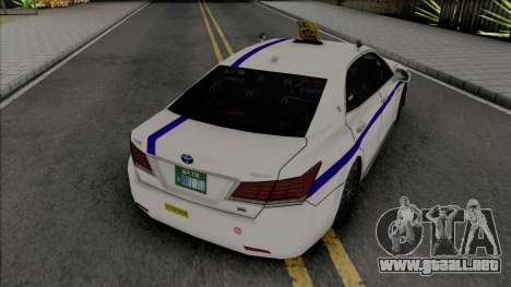 Toyota Crown Majesta 2014 Private Taxi para GTA San Andreas